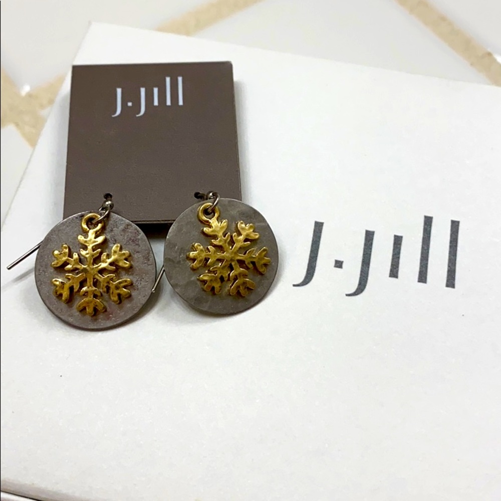 J. Jill Snowflake Earrings